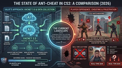The State of Anti-Cheat in CS2: What's Really Happening with VAC in 2026? featured image